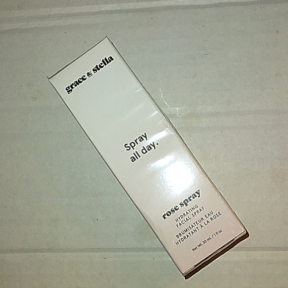 NWT GRACE & STELLA- Spray All Day- Hydrating Rose Spray - Picture 3 of 7
